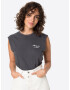 Abercrombie & Fitch Top negru - Pled.ro