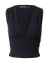 Abercrombie & Fitch Top negru - Pled.ro