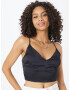 Abercrombie & Fitch Top negru - Pled.ro