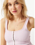 Abercrombie & Fitch Top roz deschis - Pled.ro