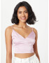 Abercrombie & Fitch Top roz deschis - Pled.ro