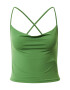 Abercrombie & Fitch Top verde deschis - Pled.ro