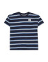 Abercrombie & Fitch Tricou albastru deschis / albastru închis / alb - Pled.ro