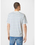 Abercrombie & Fitch Tricou albastru marin / albastru deschis / alb - Pled.ro