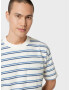 Abercrombie & Fitch Tricou albastru marin / albastru deschis / alb - Pled.ro