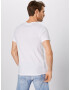 Abercrombie & Fitch Tricou bej / bleumarin / alb - Pled.ro