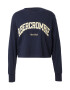 Abercrombie & Fitch Tricou bej deschis / bleumarin / alb - Pled.ro