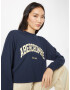 Abercrombie & Fitch Tricou bej deschis / bleumarin / alb - Pled.ro