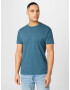 Abercrombie & Fitch Tricou bleumarin / cyan / gri piatră / alb - Pled.ro