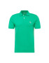 Abercrombie & Fitch Tricou 'EMEA' verde iarbă / alb - Pled.ro