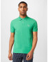 Abercrombie & Fitch Tricou 'EMEA' verde iarbă / alb - Pled.ro