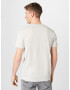 Abercrombie & Fitch Tricou gri / alb amestacat - Pled.ro