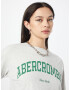 Abercrombie & Fitch Tricou gri amestecat / verde / alb - Pled.ro