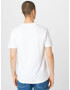 Abercrombie & Fitch Tricou gri deschis / alb - Pled.ro