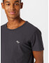 Abercrombie & Fitch Tricou gri metalic / alb - Pled.ro