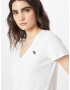 Abercrombie & Fitch Tricou 'ICON V MULTIPACK' alb lână - Pled.ro