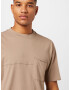 Abercrombie & Fitch Tricou maro deschis - Pled.ro