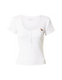 Abercrombie & Fitch Tricou maro / galben / alb - Pled.ro