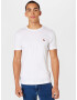 Abercrombie & Fitch Tricou maro / galben / alb - Pled.ro