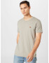 Abercrombie & Fitch Tricou maro închis / galben / gri deschis - Pled.ro