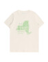 Abercrombie & Fitch Tricou 'MINDFULNESS' verde măr / alb murdar - Pled.ro