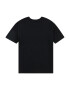 Abercrombie & Fitch Tricou negru / alb - Pled.ro