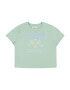 Abercrombie & Fitch Tricou 'READY FOR PLAY' albastru deschis / verde pastel / alb - Pled.ro