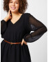 ABOUT YOU Curvy Rochie 'Aurea' negru - Pled.ro