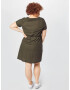 ABOUT YOU Curvy Rochie 'Cassia' kaki - Pled.ro