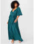 ABOUT YOU Curvy Rochie de seară 'Gemma' verde petrol - Pled.ro