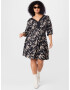 ABOUT YOU Curvy Rochie 'Valerie' bej deschis / negru - Pled.ro