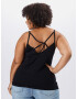 ABOUT YOU Curvy Top 'Emina' negru - Pled.ro