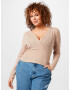 ABOUT YOU Curvy Tricou 'Cettina' gri - Pled.ro