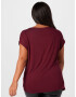 ABOUT YOU Curvy Tricou 'Fabiola' roșu bordeaux - Pled.ro