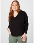 ABOUT YOU Curvy Tricou 'Piper' negru - Pled.ro