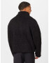 ABOUT YOU Jachetă fleece 'Ibrahim' negru - Pled.ro