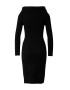 ABOUT YOU Rochie tricotat 'Marlena' negru - Pled.ro