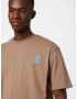 ABOUT YOU Tricou 'Arda' albastru aqua / maro deschis - Pled.ro