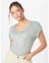 ABOUT YOU Tricou 'Charlotta' auriu / verde pastel - Pled.ro