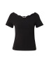 ABOUT YOU Tricou 'Charlotta' negru - Pled.ro