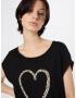 ABOUT YOU Tricou 'Ela' negru - Pled.ro