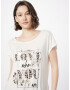 ABOUT YOU Tricou 'Elna' maro deschis / roz pal / negru / alb - Pled.ro