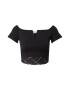 ABOUT YOU Tricou 'Inola' negru - Pled.ro