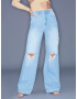 ABOUT YOU x Antonia Jeans 'Tara' albastru denim - Pled.ro