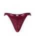 ABOUT YOU x hunkemöller Tanga 'Violet HL' roşu închis - Pled.ro