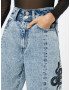 ABOUT YOU x INNA Jeans 'Lou' albastru denim - Pled.ro