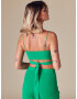 ABOUT YOU x Laura Giurcanu Top 'Charleen' verde - Pled.ro