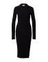 millane Rochie tricotat 'Bianca' negru - Pled.ro