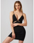 ABOUT YOU x MOGLI Rochie de cocktail 'Rieke' negru - Pled.ro