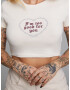 ABOUT YOU x Sharlota Tricou 'Caja' crem - Pled.ro